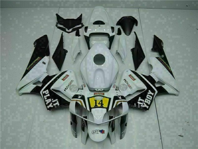 Blanc Playboy 14 Carénage Honda CBR 600 RR 05-06