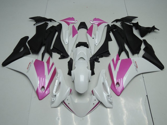 Blanc Rose Carénage Honda CBR 250 RR 11-13