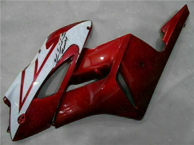 Blanc Rouge Carénage Honda CBR 1000 RR 04-05 Blanc Rouge Carénage Honda CBR 1000 RR 04-05