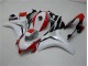 Blanc Rouge Carénage Honda CBR 1000 RR 08-11 Blanc Rouge Carénage Honda CBR 1000 RR 08-11