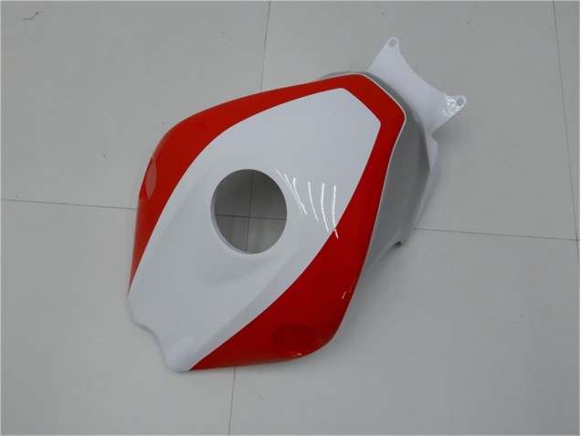 Blanc Rouge Carénage Honda CBR 1000 RR 08-11 Blanc Rouge Carénage Honda CBR 1000 RR 08-11