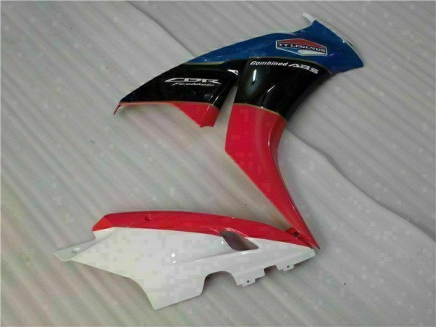 Blanc Rouge Carénage Honda CBR 1000 RR 12-16 Blanc Rouge Carénage Honda CBR 1000 RR 12-16