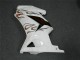 Blanc Rouge Carénage Kawasaki EX250 08-12 Blanc Rouge Carénage Kawasaki EX250 08-12