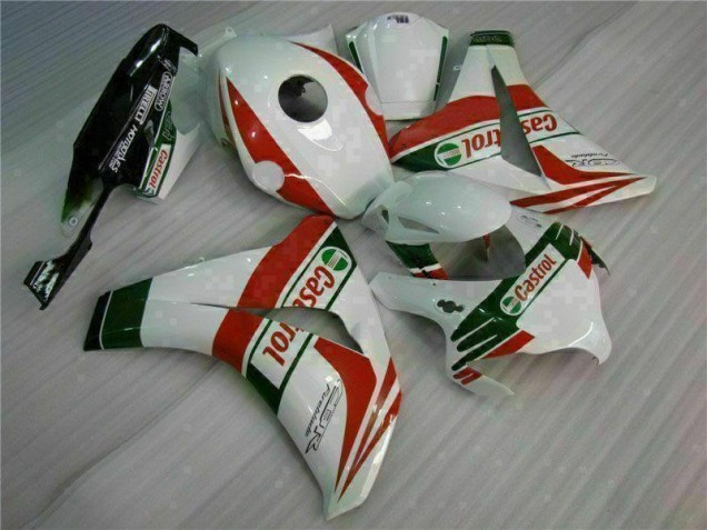 Blanc Rouge Carénages Honda CBR 1000 RR 08-11 Blanc Rouge Carénages Honda CBR 1000 RR 08-11