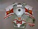 Blanc Rouge Carrosserie Honda CBR 1000 RR 04-05 Blanc Rouge Carrosserie Honda CBR 1000 RR 04-05