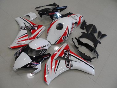 Blanc Rouge HRC Carénage Honda CBR 1000 RR 08-11