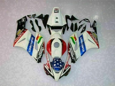 Blanc Rouge Kit Carénages Complet Honda CBR 1000 RR 04-05