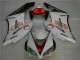 Blanc Rouge Kit Carénages Honda CBR 1000 RR 04-05