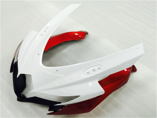 Blanc Rouge Noir Carénage Suzuki GSXR 600 / 750 K8 08-10 Blanc Rouge Noir Carénage Suzuki GSXR 600 / 750 K8 08-10