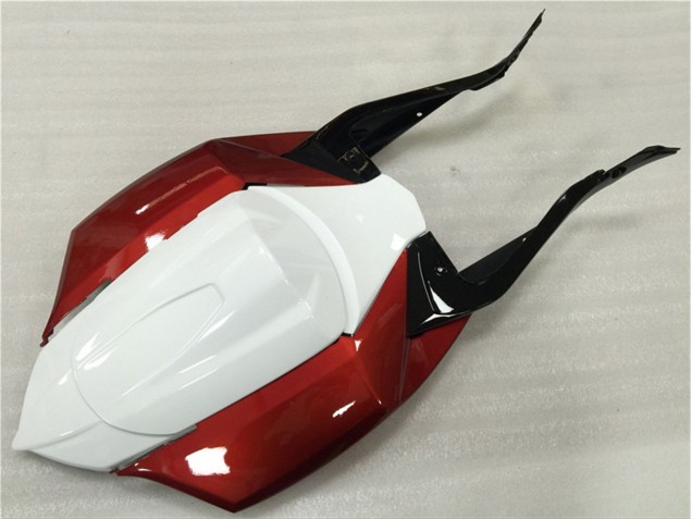 Blanc Rouge Noir Carénage Suzuki GSXR 600 / 750 K8 08-10 Blanc Rouge Noir Carénage Suzuki GSXR 600 / 750 K8 08-10