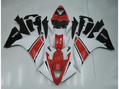 Blanc Rouge Noir Carénage Yamaha R1 12-14