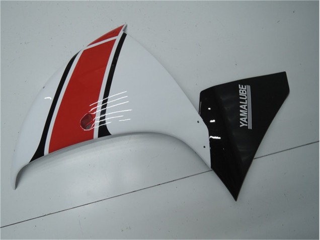 Blanc Rouge Noir Carénage Yamaha R1 12-14 Blanc Rouge Noir Carénage Yamaha R1 12-14