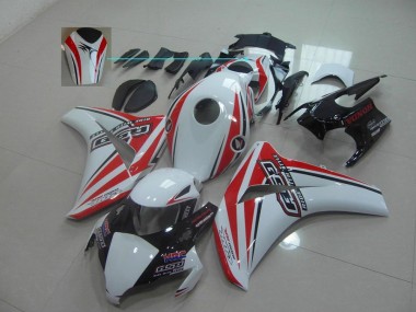Blanc Rouge Rsd Carénage Honda CBR 1000 RR 08-11