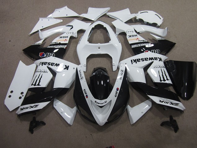 Blanc Touch4 Monster Carénage Kawasaki ZX10R 06-07 Blanc Touch4 Monster Carénage Kawasaki ZX10R 06-07