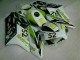 Blanc Vert Hannspree 52 Carénage Honda CBR 1000 RR 04-05 Blanc Vert Hannspree 52 Carénage Honda CBR 1000 RR 04-05