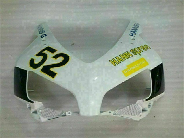 Blanc Vert Hannspree 52 Carénage Honda CBR 1000 RR 04-05 Blanc Vert Hannspree 52 Carénage Honda CBR 1000 RR 04-05