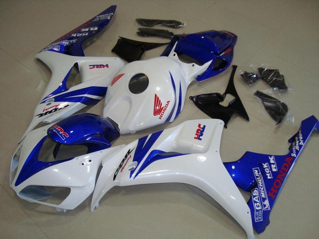 Blanc et Bleu Carénage Honda CBR 1000 RR 06-07 Blanc et Bleu Carénage Honda CBR 1000 RR 06-07