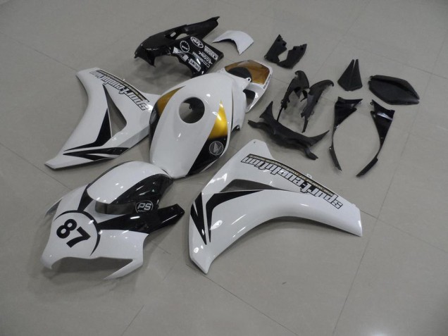 Blanc et Noir 87 Carénage Honda CBR 1000 RR 08-11