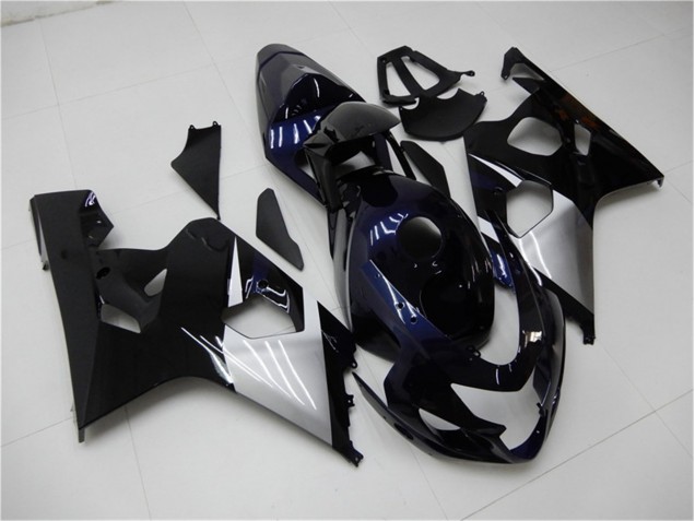 Bleu Argent Carénage Suzuki GSXR 600 / 750 K4 04-05 Bleu Argent Carénage Suzuki GSXR 600 / 750 K4 04-05