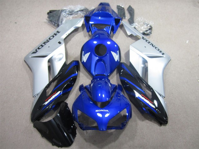 Bleu Argent Noir Carénage Honda CBR 1000 RR 04-05 Bleu Argent Noir Carénage Honda CBR 1000 RR 04-05