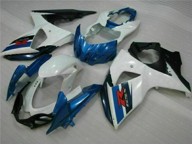 Bleu Blanc Carénage ABS Suzuki GSXR 1000 K9 09-16 Bleu Blanc Carénage ABS Suzuki GSXR 1000 K9 09-16