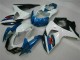 Bleu Blanc Carénage ABS Suzuki GSXR 1000 K9 09-16 Bleu Blanc Carénage ABS Suzuki GSXR 1000 K9 09-16