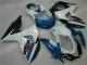 Bleu Blanc Carénage ABS Suzuki GSXR 1000 K9 09-16 Bleu Blanc Carénage ABS Suzuki GSXR 1000 K9 09-16