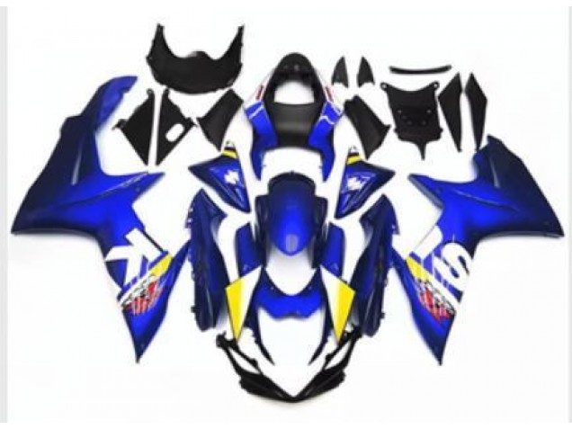 Bleu Blanc Carénage Suzuki GSXR 600 / 750 K11 11-24 Bleu Blanc Carénage Suzuki GSXR 600 / 750 K11 11-24
