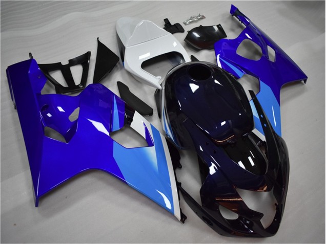 Bleu Blanc Carénage Suzuki GSXR 600 / 750 K4 04-05 Bleu Blanc Carénage Suzuki GSXR 600 / 750 K4 04-05