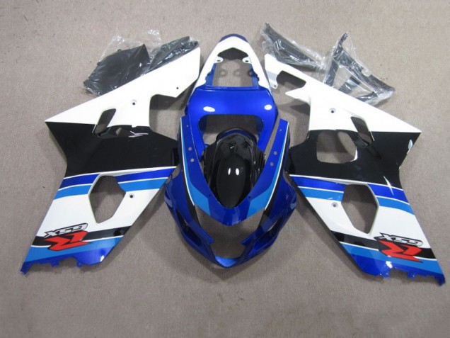 Bleu Blanc Carénage Suzuki GSXR 600 K4 04-05 Bleu Blanc Carénage Suzuki GSXR 600 K4 04-05