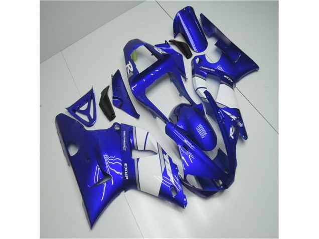 Bleu Blanc Carénage Yamaha R1 00-01 Bleu Blanc Carénage Yamaha R1 00-01