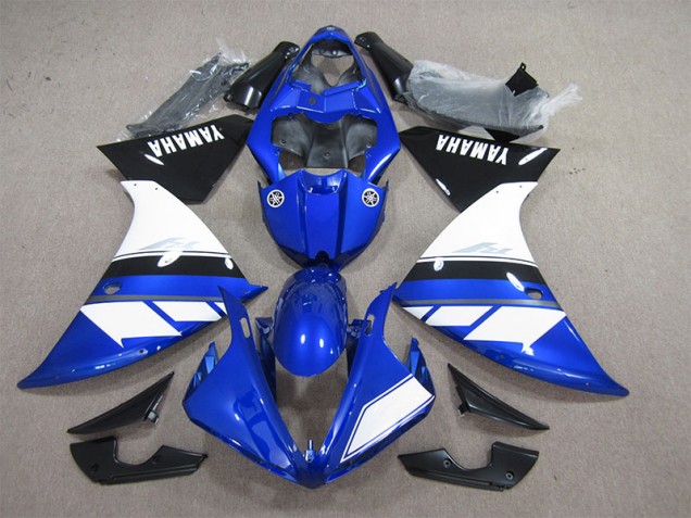 Bleu Blanc Carénage Yamaha R1 09-11 Bleu Blanc Carénage Yamaha R1 09-11