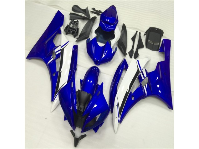 Bleu Blanc Carénage Yamaha R6 06-07 Bleu Blanc Carénage Yamaha R6 06-07