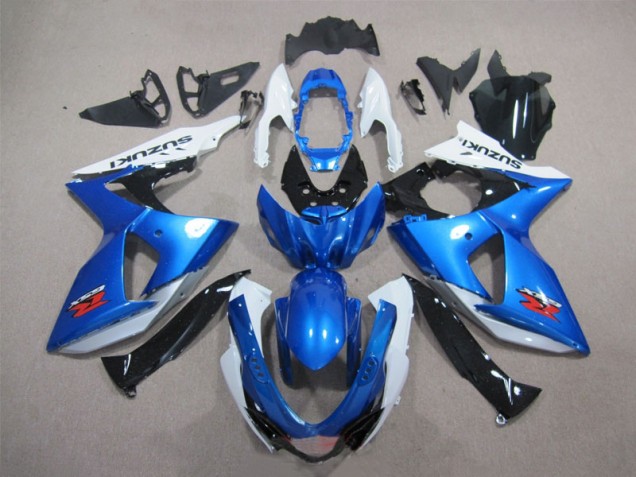 Bleu Blanc Carénage de Rechange Suzuki GSXR 1000 K9 09-16 Bleu Blanc Carénage de Rechange Suzuki GSXR 1000 K9 09-16