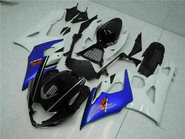 Bleu Blanc Carénages Suzuki GSXR 1000 K5 05-06 Bleu Blanc Carénages Suzuki GSXR 1000 K5 05-06