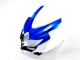Bleu Blanc Carénages Suzuki GSXR 600 / 750 K8 08-10 Bleu Blanc Carénages Suzuki GSXR 600 / 750 K8 08-10