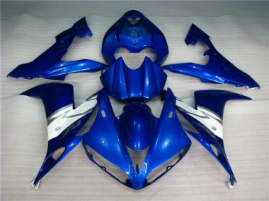 Bleu Blanc Carénages Yamaha R1 04-06