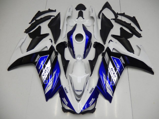 Bleu Blanc Carénages Yamaha R3 15-22 Bleu Blanc Carénages Yamaha R3 15-22