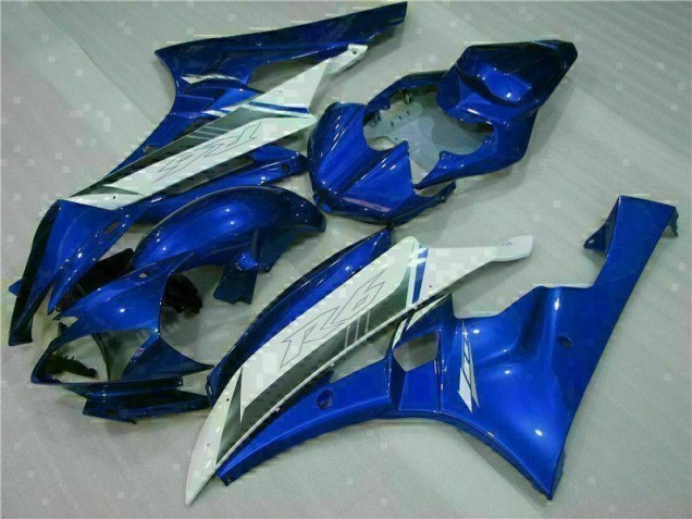 Bleu Blanc Carénages Yamaha R6 06-07