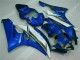 Bleu Blanc Carénages Yamaha R6 06-07