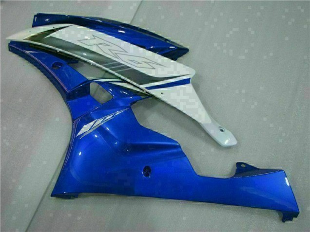 Bleu Blanc Carénages Yamaha R6 06-07