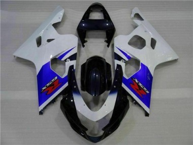 Bleu Blanc Carrosserie Suzuki GSXR 600 / 750 K4 04-05