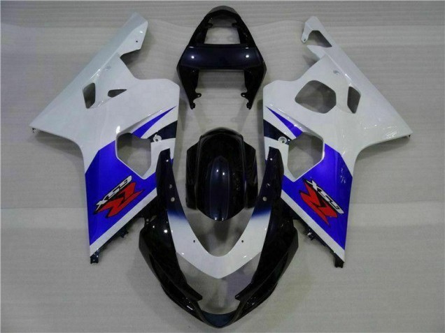 Bleu Blanc Carrosserie Suzuki GSXR 600 / 750 K4 04-05