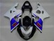 Bleu Blanc Carrosserie Suzuki GSXR 600 / 750 K4 04-05