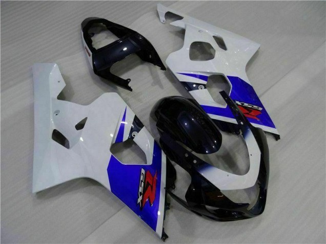 Bleu Blanc Carrosserie Suzuki GSXR 600 / 750 K4 04-05