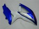 Bleu Blanc Carrosserie Suzuki GSXR 600 / 750 K8 08-10 Bleu Blanc Carrosserie Suzuki GSXR 600 / 750 K8 08-10