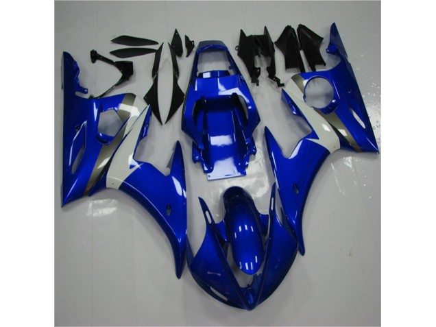Bleu Blanc Carrosserie Yamaha R6 03-05 Bleu Blanc Carrosserie Yamaha R6 03-05