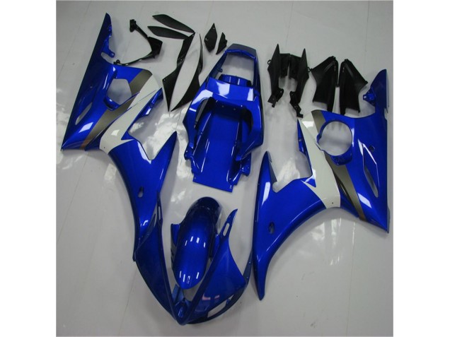 Bleu Blanc Carrosserie Yamaha R6 03-05 Bleu Blanc Carrosserie Yamaha R6 03-05