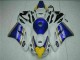 Bleu Blanc Kit Carénages Complet Honda CBR 1000 RR 04-05 Bleu Blanc Kit Carénages Complet Honda CBR 1000 RR 04-05