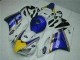 Bleu Blanc Kit Carénages Complet Honda CBR 1000 RR 04-05 Bleu Blanc Kit Carénages Complet Honda CBR 1000 RR 04-05